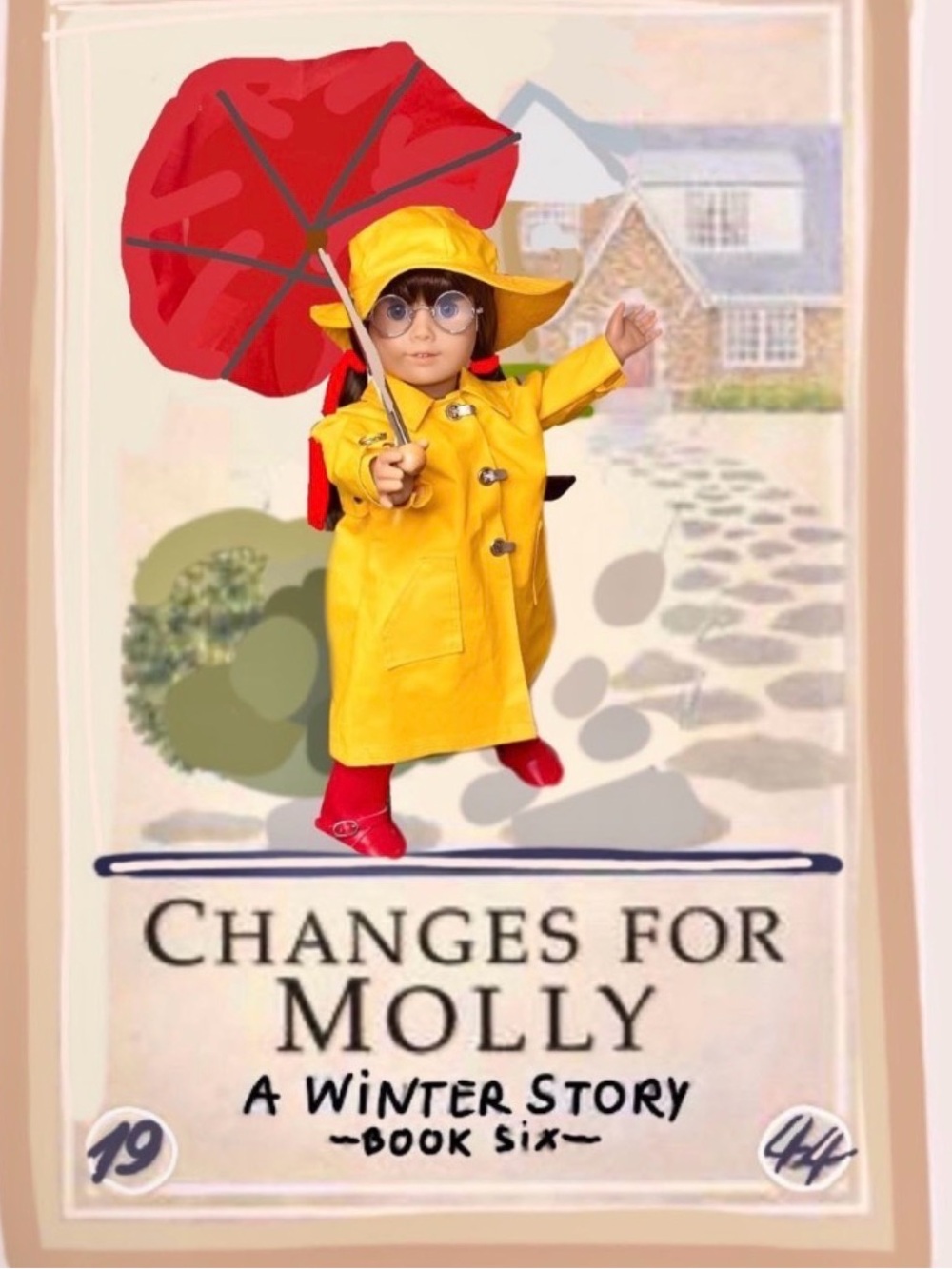 American Girl doll Molly’s Raincoat